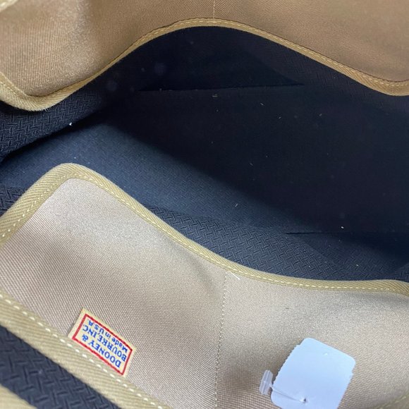 Dooney & Bourke XL Size Tan Nylon Shoulder Bag - Picture 9 of 11